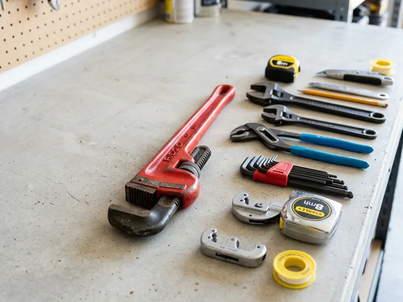 Professional plumbers in Shenandoah, LA equipped with top-tier tools for residential and commercial plumbing services.